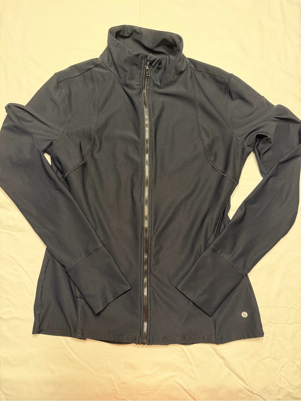 Layer 8 Black Full-Zip Utility Jacket Medium 111